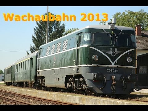Wachaubahn 2013, Züge auf der Wachaustrecke Krems - Emmersdorf