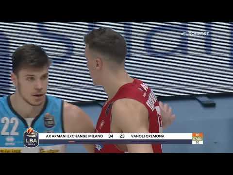 Michele Ruzzier #10 (white jersey) for Vanoli Cremona