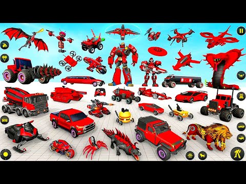 Drone Robot Car Battle Game 2024 - Android Gameplay
