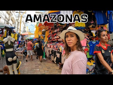MANAUS - Brasiliens Riesige Stadt im Amazonas 🇧🇷 (Mehr als 2 Millionen Einwohner)