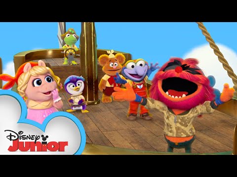 海賊クエスト!| マペット・ベイビーズ｜ディズニージュニア (Pirate Quest! | Muppet Babies | @Disney Junior)