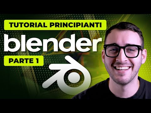 Blender per Principianti – Prima Lezione di Modellazione 3D da Zero (Con Sottotitoli)