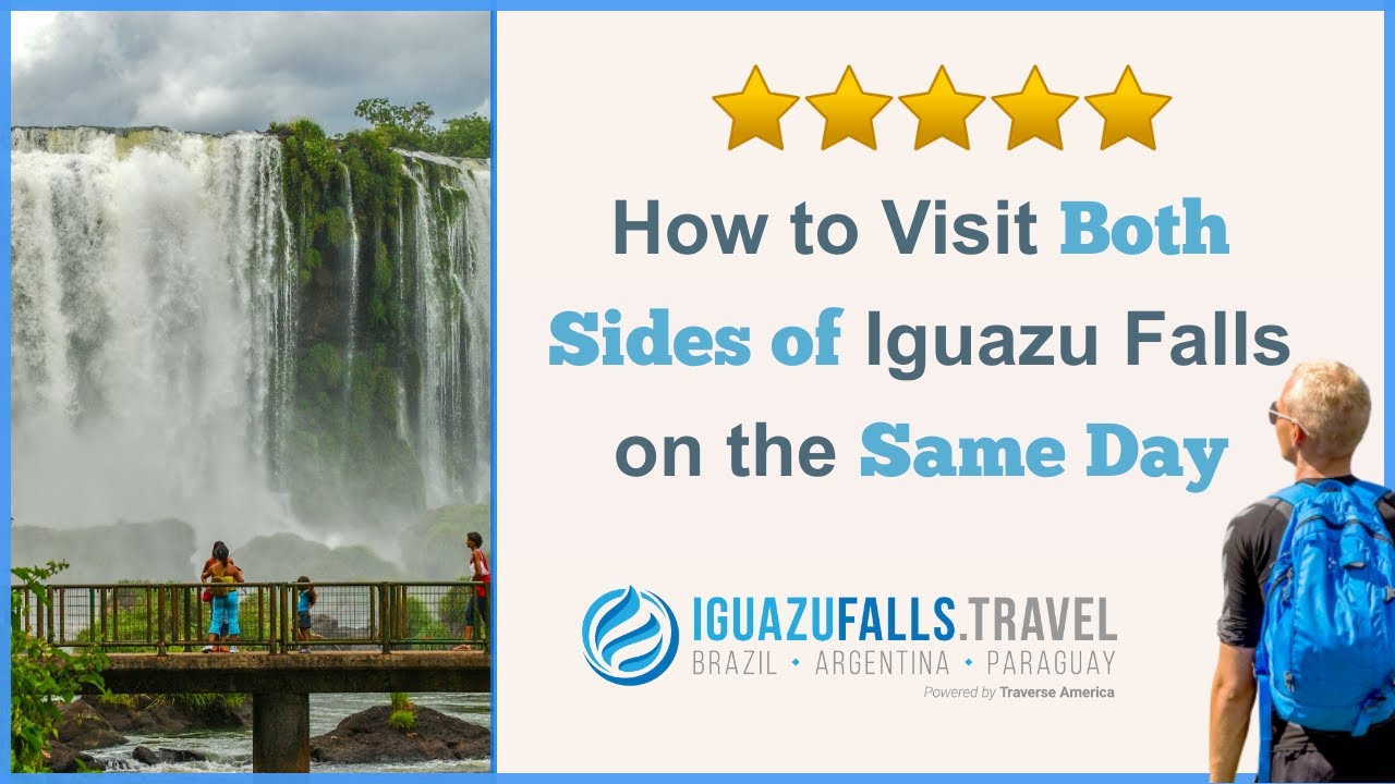 How to visit both sides of Iguazu falls on the same day | timing your one day visit! ⌚