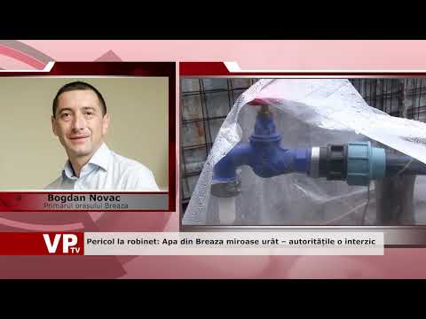 Pericol la robinet: Apa din Breaza miroase urât – autoritățile o interzic