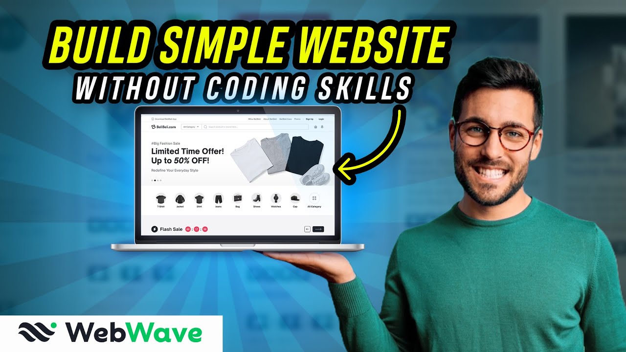 How to build a simple website with WebWave (2025)