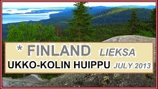 preview picture of video 'Ukko-Kolin huipulta Pielinen / Lieksa, Finland, 7/2013. + Photos.'