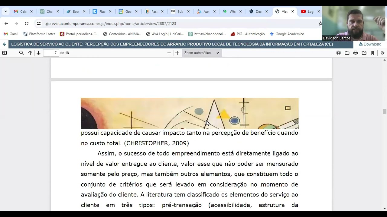 Logística de Serviço ao Cliente Conceitos Iniciais