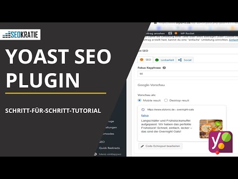 Yoast Seo Tutorial Deutsch: So nutzt Du das Yoast Plugin für Deine WordPress-Seite