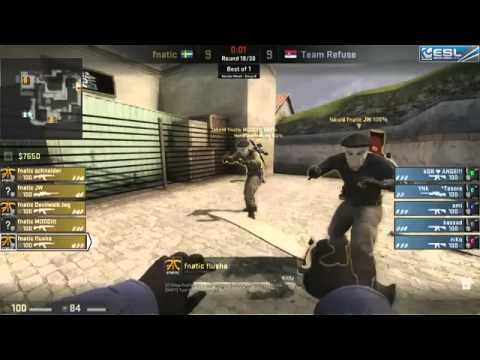 fnatic vs  Team Refuse   Group B   RaidCall EMS One Fall 2013   CS GO