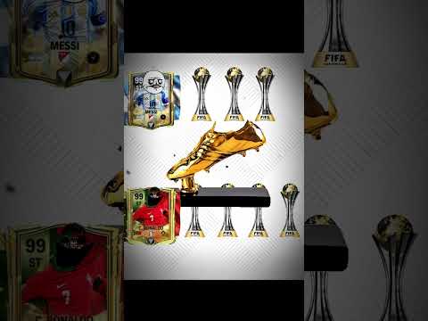 Ronaldo Vs Messi! Trophy Fight🏆⚽#fcmobile #messi #ronaldo #eafc
