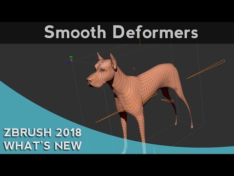 041 ZBrush 2018 Smooth Deformers
