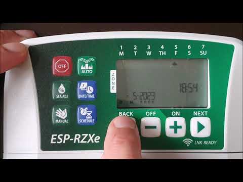 Ecowelt Beregnungsanlagen Berlin Bedienung der RainBird RZXe und Beregnungsplan machen
