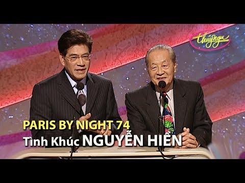 Paris By Night 74 - Tình Khúc Nguyễn Hiền
