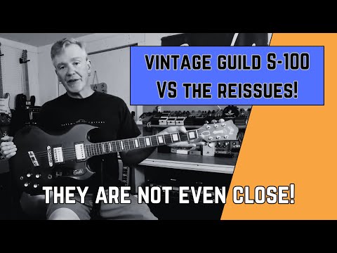 Vintage Guild S-100 Polara's VS The Reissues!