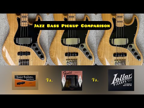 Jazz Bass Pickup Comparison