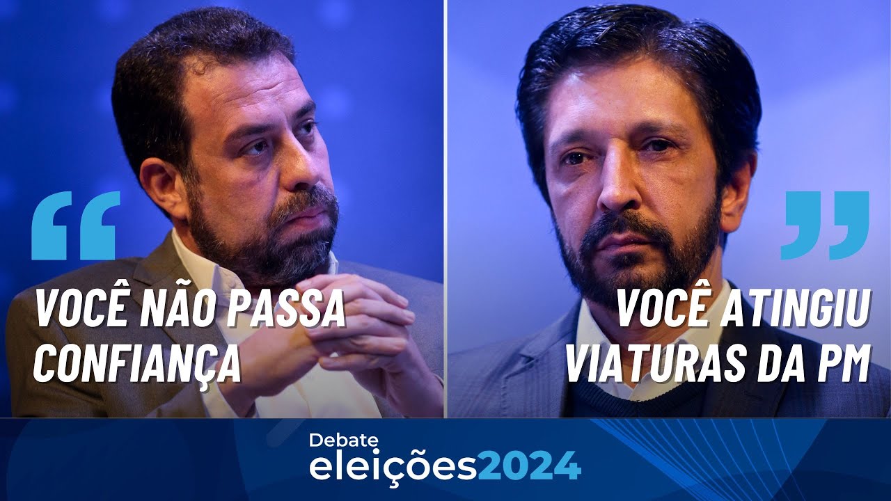 BOULOS X NUNES | Veja confronto entre candidatos no debate do Estadão