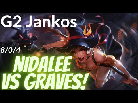 G2 Jankos - Soloqueue s11 - Nidalee vs Graves