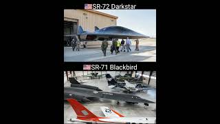 SR72 Darkstar VS SR71 Blackbird