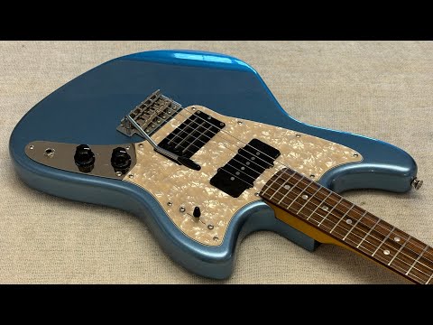 2012 Fender Modern Player Marauder Lake Placid Blue + Hardshell Case image 24