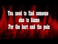 You're Insane - Escape The Fate Lyrics 