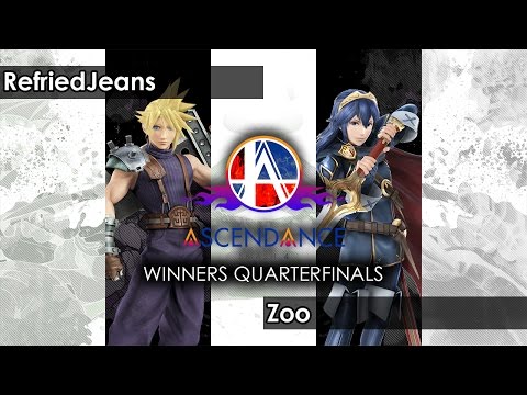 Smash 4: UMA | RefriedJeans (Cloud) V Zoo (Lucina/Ryu) - Ascendance 28 Tournament SSB4