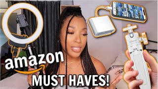 AMAZON MUST HAVES | Influencer Edition: Lighting, tripods, and more!