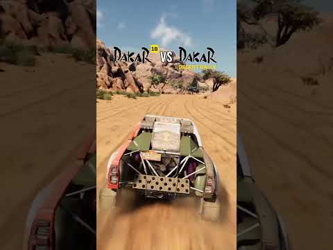 Dakar Desert Rally VS Dakar 18 - Toyota Hilux #shorts