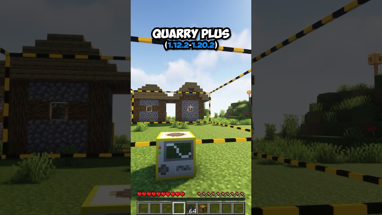 Add a Quarry to Minecraft!