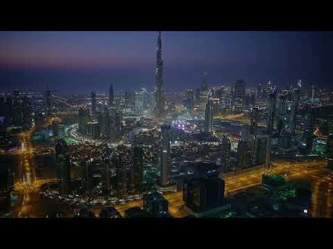 macOS Sonoma wallpaper/screensaver collection: the night of Dubai