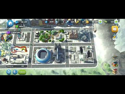 SimCity Buildit 2023 new design challenge *MOUNTAINSIDE GRANDEUR*