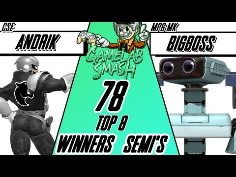GameLab-Smash #78 Andrik (Captain Falcon) Vs BigBoss (Rob)