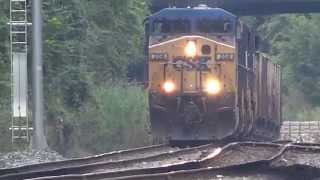 preview picture of video 'CSX & Crayfish In West Baltimore'