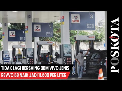 Tidak lagi Bersaing, BBM VIVO Jenis Revvo 89 Naik Jadi 11.600 Per Liter