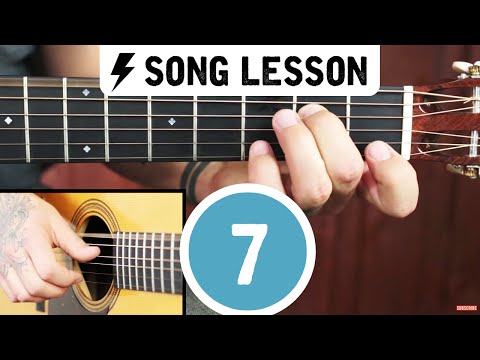 Beginner Fingerstyle Guitar Lesson ➜ Learn Freight Train!