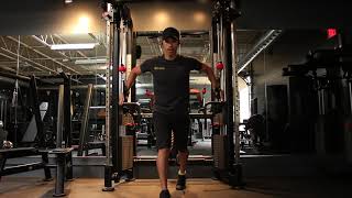 Chest Decline Cable Fly  1