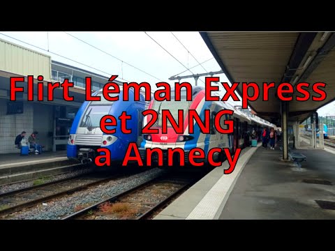 TER 2NNG et Flirt Léman Express a Annecy