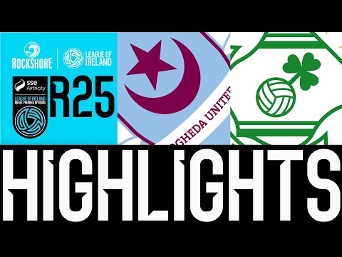 SSE Airtricity Men's Premier Division | Round 25 | Drogheda United 1-2 Shamrock Rovers | Highlights