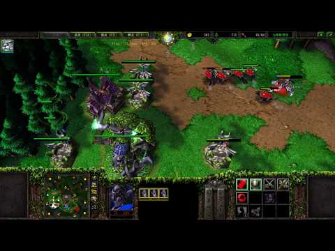 [Mass Huntress Mirror] Warcraft III 1v1 vs Lv.32 Night Elf Netease 1.31 魔兽争霸3 网易对战平台