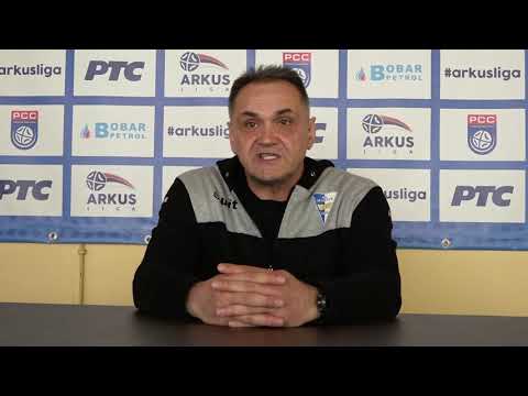 ARKUS liga / Najava 2. kola Playoff-a i 7. kola Playout-a / Slaviša Laković - trener RK Spartak