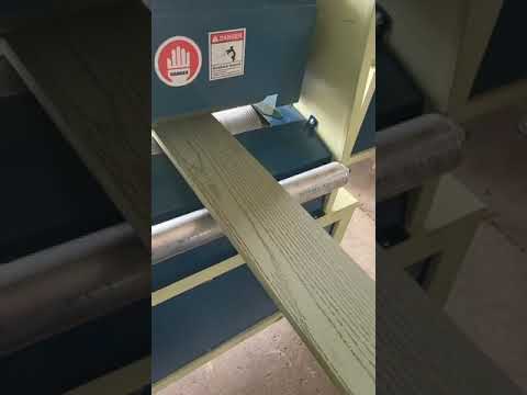 máy ép vân gỗ tự nhiên, gỗ sồi, okan......