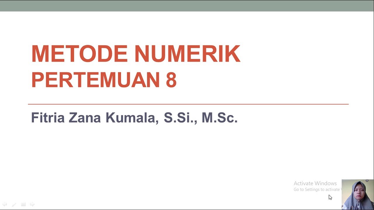 NUMERICAL METHODS P8 | NUMERICAL INTEGRATION PART 1/4