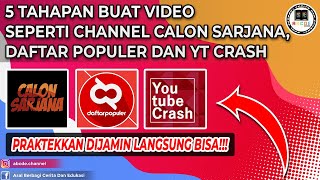 Download lagu Langkah-langkah Membuat Video Seperti Calon Sarjana, Daftar Populer, dan Yt Crash mp3
