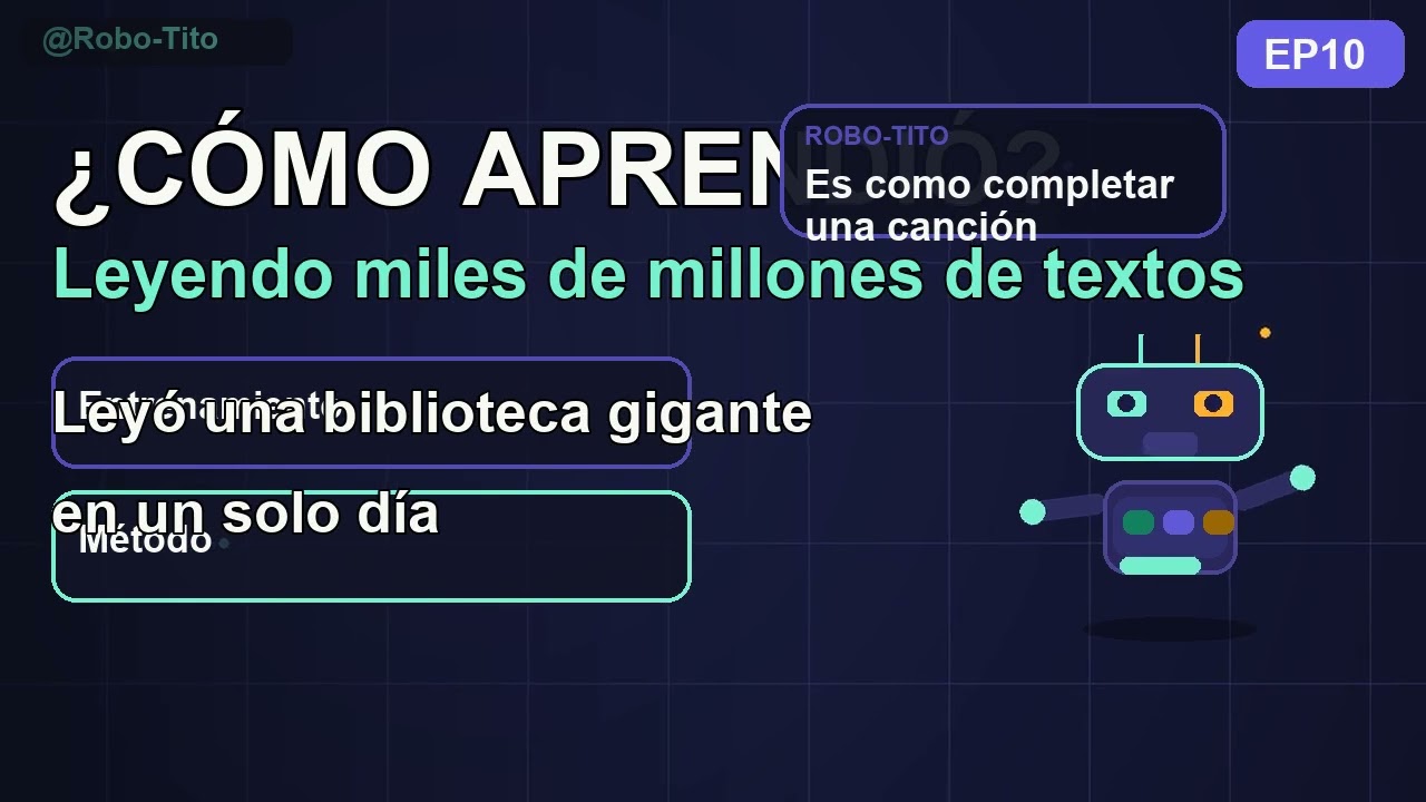Miniatura del video ¿Qué es ChatGPT? La IA que habla contigo explicada para niños EP10 de Robo-Tito