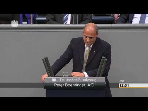 Bundestagsdebatte 18.05.2018 - Peter Boehringer