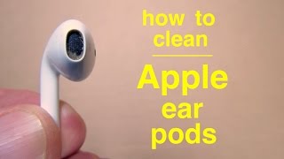 How to clean ● Apple EarPods or AirPods ( properly ! )