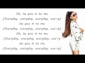 Ariana Grande Everyday Lyrics Ft Future