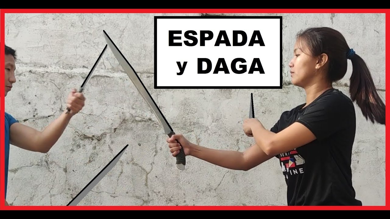 Basic Espada y Daga Give-and-take Exercise : Kali / Arnis / Eskrima Drill