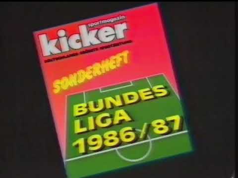 Kicker Sonderheft Bundesliga 1986/87 Commercial | 1986 | Germany