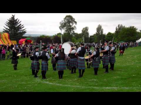 Burntisland and District Pipe Band Dunfermline Fife Scotland