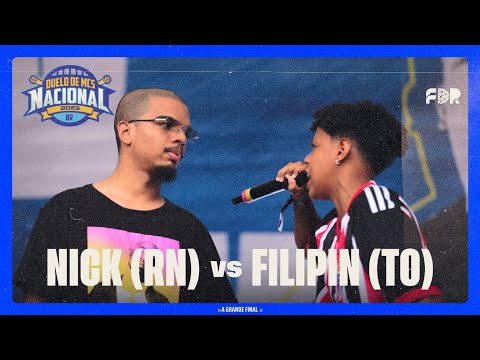 NICK (RN) VS FILIPIN (TO) - PRIMEIRA FASE - DUELO NACIONAL 2023 - A GRANDE FINAL (03/12/2023)